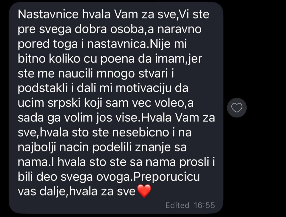 Utisak o pripremi za malu maturu 1