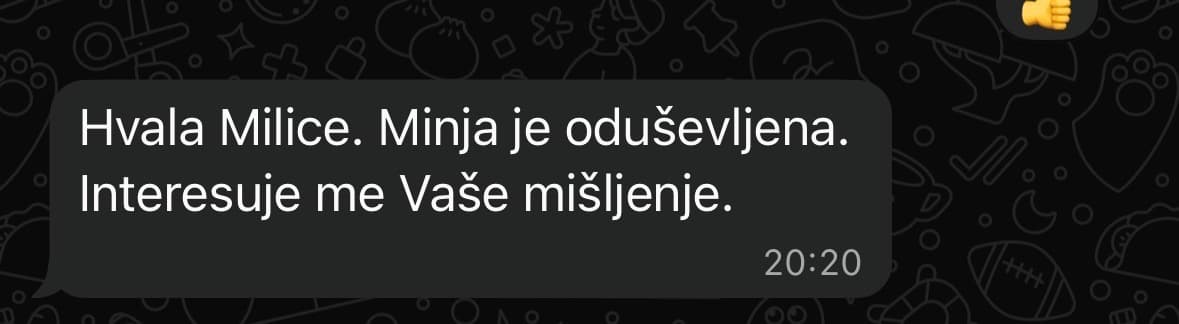 Utisak o pripremi za malu maturu 2